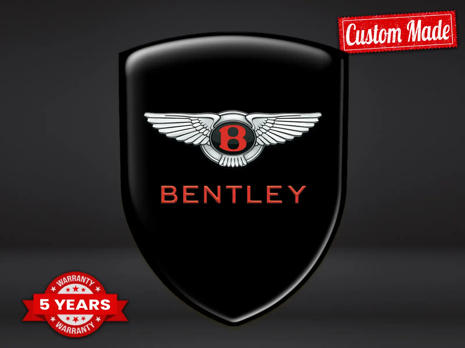 Bentley Étiquettes Affaires Résistantes Limitées Stylées